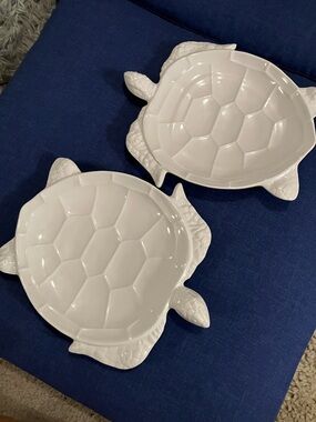 Melamine Turtle Plates Set